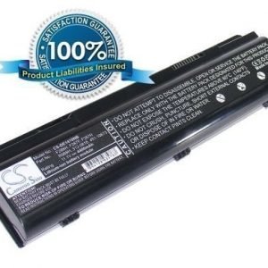 Dell Inspiron 1410 Vostro 1014 Vostro 1015 Vostro A840 Vostro A860 Vostro1088 akku 4400 mAh - Musta