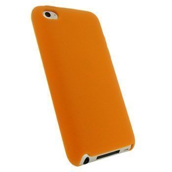 iPod Touch 4G iGadgitz Silikonikotelo Oranssi